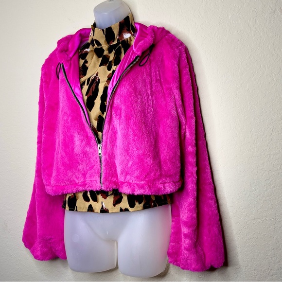 Yumeng Fushi Leopard Blouse Size S Sleeveless Stretch Halter Collar Shirt Top - Picture 7 of 13